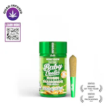 Honeydew Baby Jeeter Infused Pre-Roll 5-pack | 2.5g - PRE_ROLLS by Jeeter at King of Budz