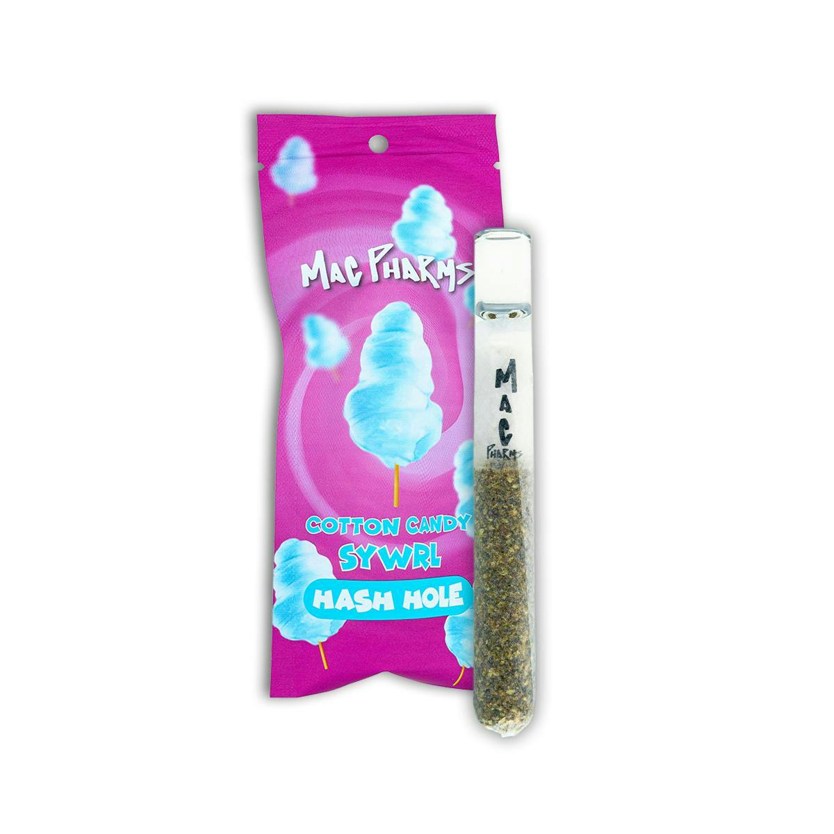 Mac Pharms - 2g Hash Hole - Cotton Candy Sywrl