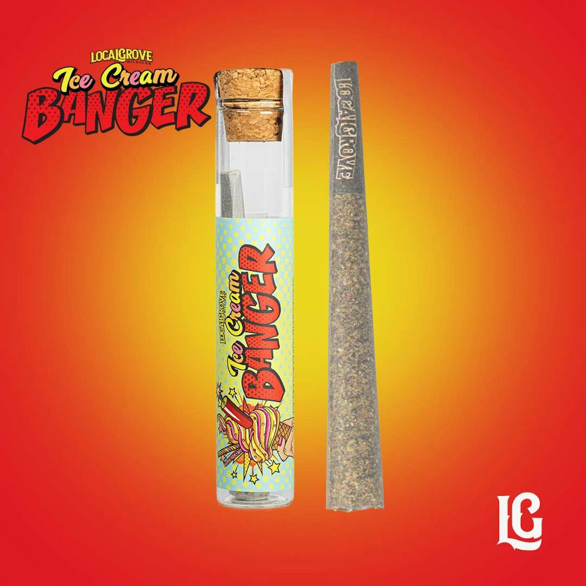 Photo of Local Grove Pre-Roll | Ice Cream Banger | 1G
