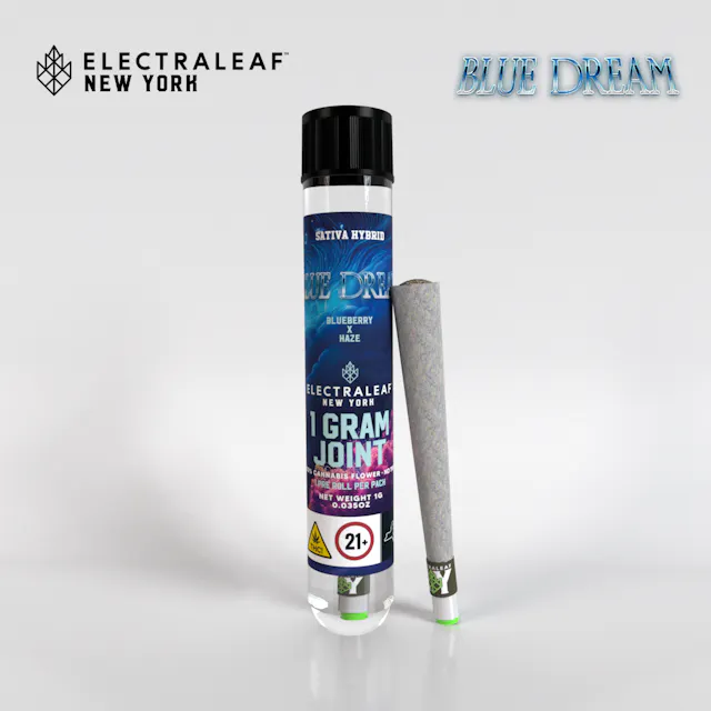 ElectraLeaf Blue Dream 1g Preroll - Sativa Hybrid