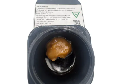 Bowhouse | Garlic Budder Rosin-active