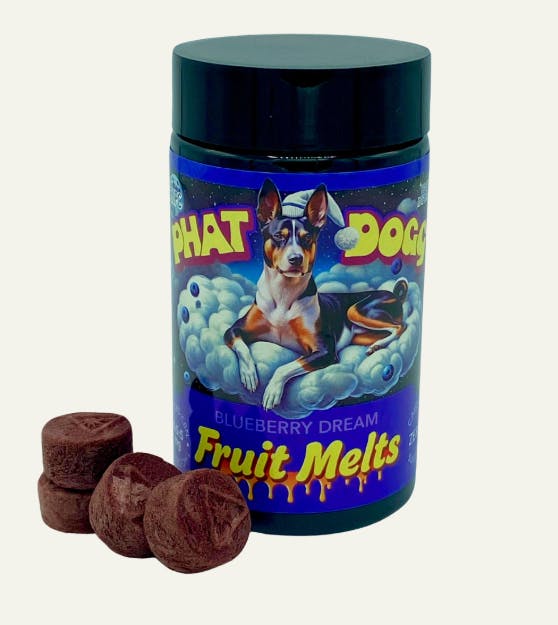 Product: Phat Dogg | Blueberry Dream | Hash Rosin Fruit Melts - 20pcs