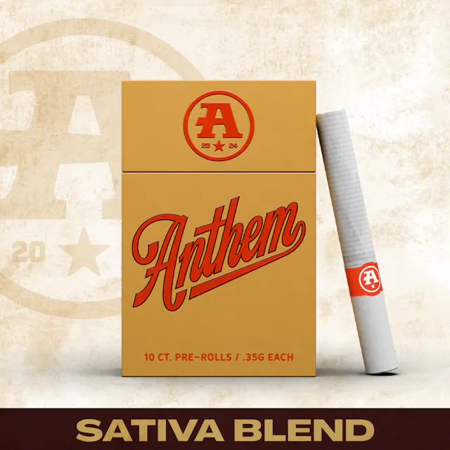 Anthem Pre-Roll Pack Sativa Blend 10pk/3.5g (packs)