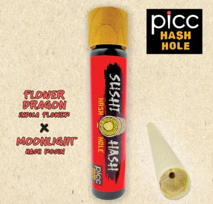 Product Sushi Hash Hole | Flower Dragon x Moonlight Rosin (I) Picc