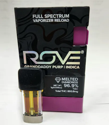 Granddaddy Purp | Melted Diamond Live Resin Vaporizer | 1.0g (Reload)-1