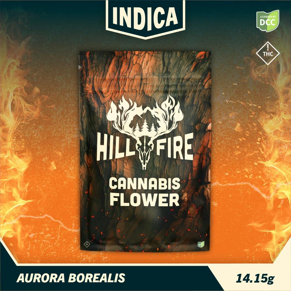 Hillfire Aurora Borealis