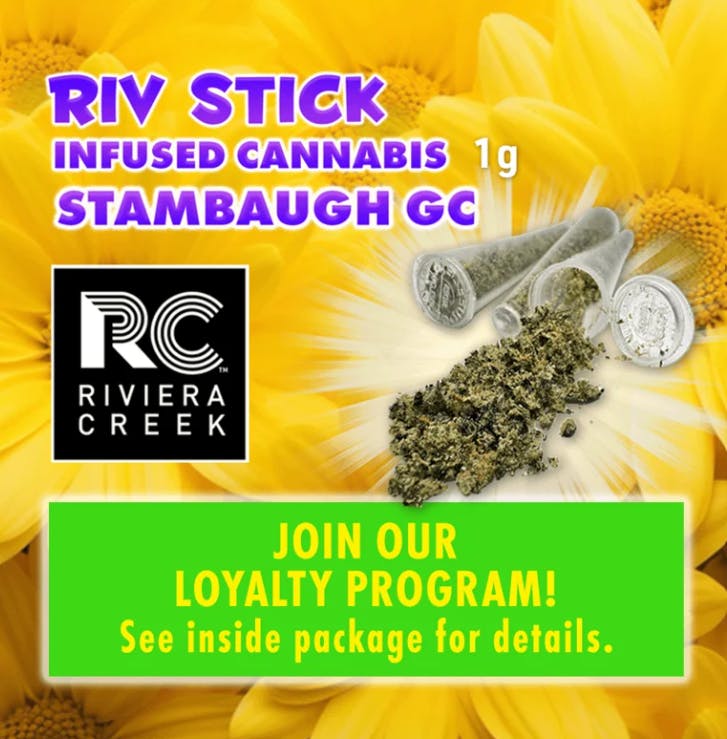 Riviera Creek Stambaugh "Garlic Cookies" Riv Stick