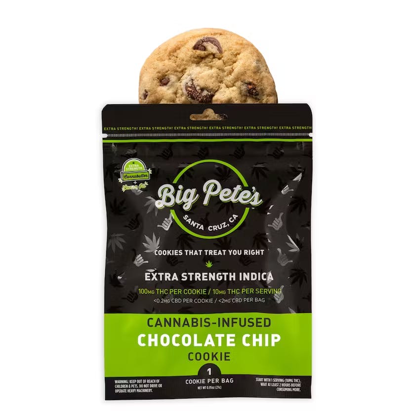 Big Petes Chocolate Chip Extra Strength Indica Single Cookie