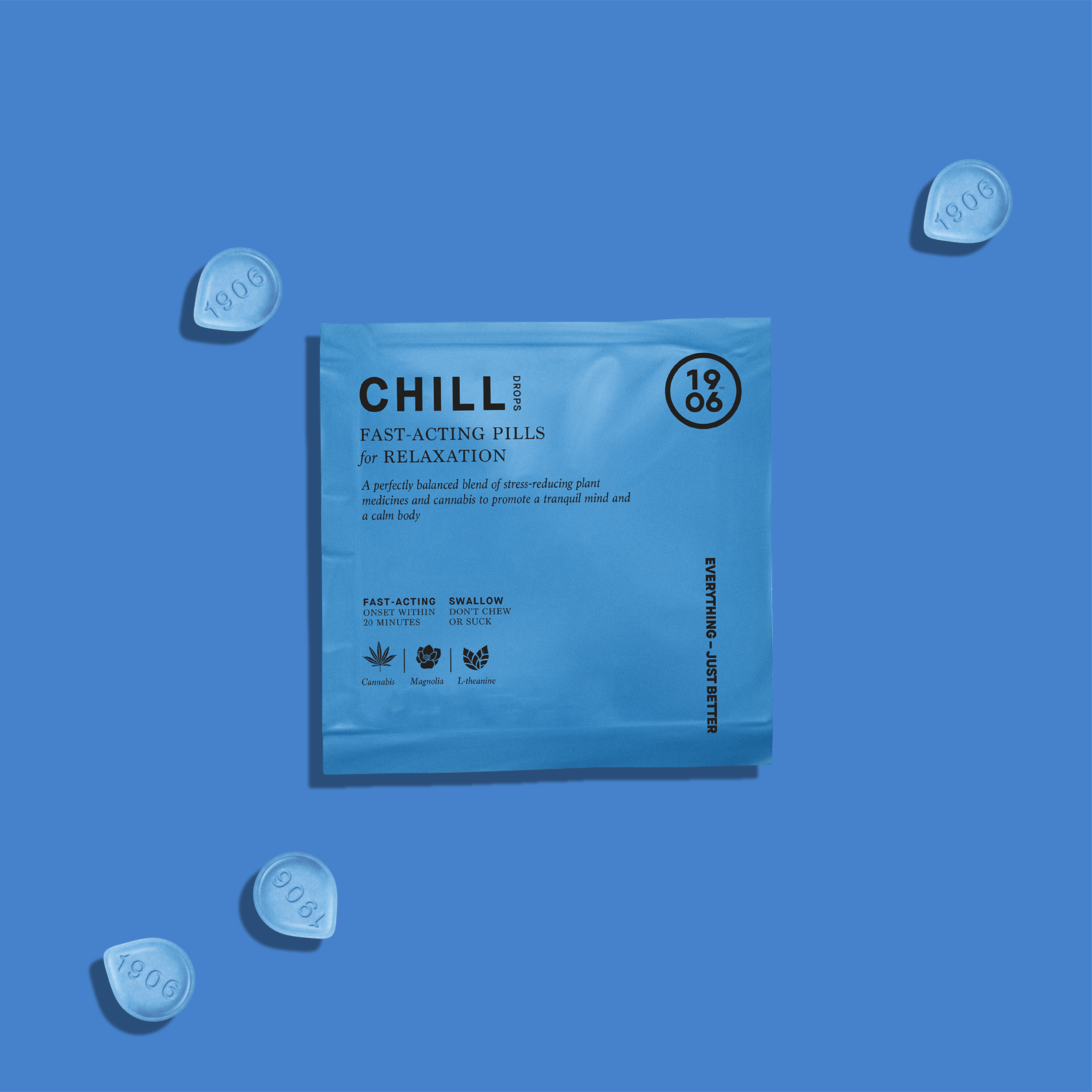 1906 | Chill Drops | 2 Pack | 5mg THC : 25mg CBD