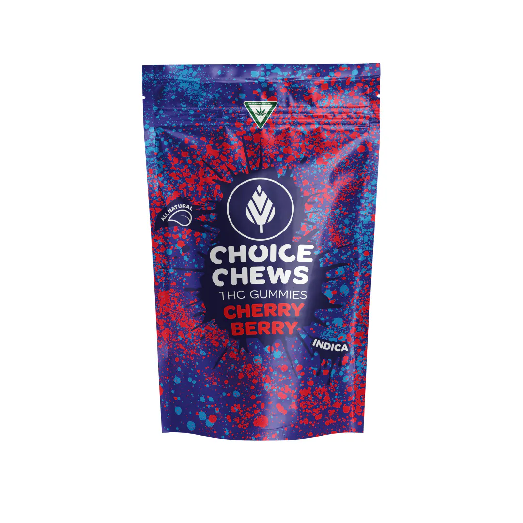 Choice Chews | Cherry Berry Gummies | 10x20mg | 200mg | LIV