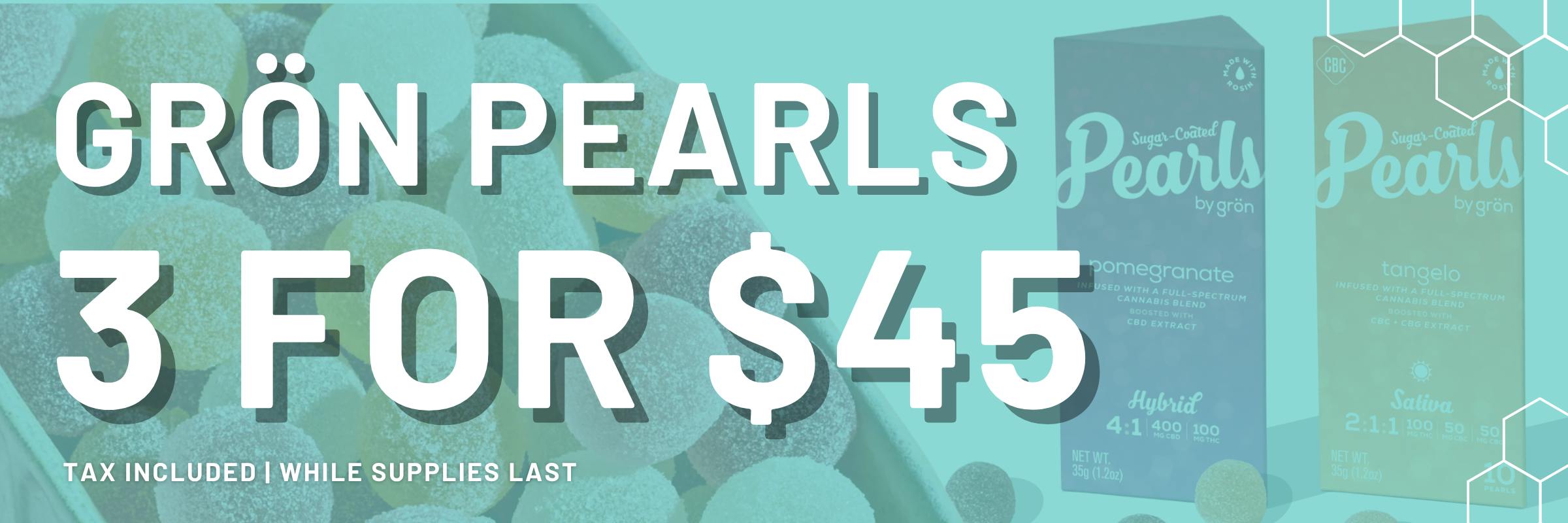 Lowell Dispensary Cannabis Weed Gron Pearls Edibles Gummies Special Promo Cheap Smyth