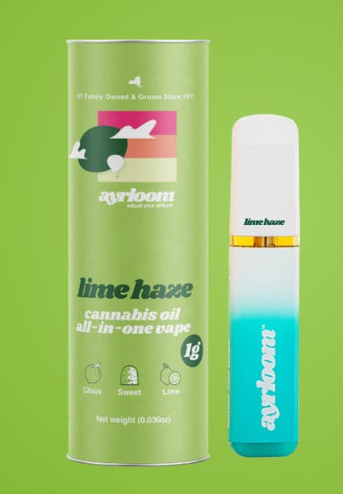 Ayrloom | Lime Haze | AIO | 1g | The THC Shop