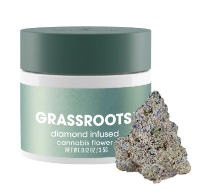 Product Diamond Infused Foreign Kush Mints (I) Grassroots Dark Heart Collection