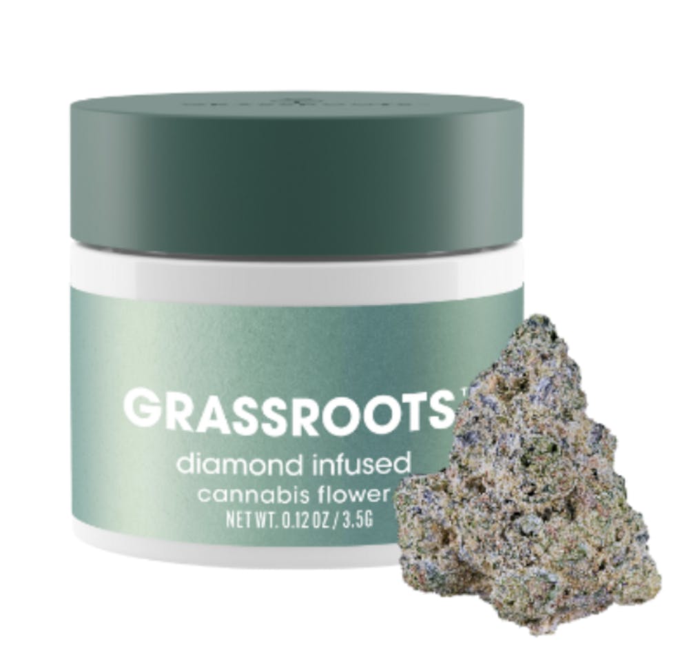 Product Diamond Infused Foreign Kush Mints (I) Grassroots Dark Heart Collection