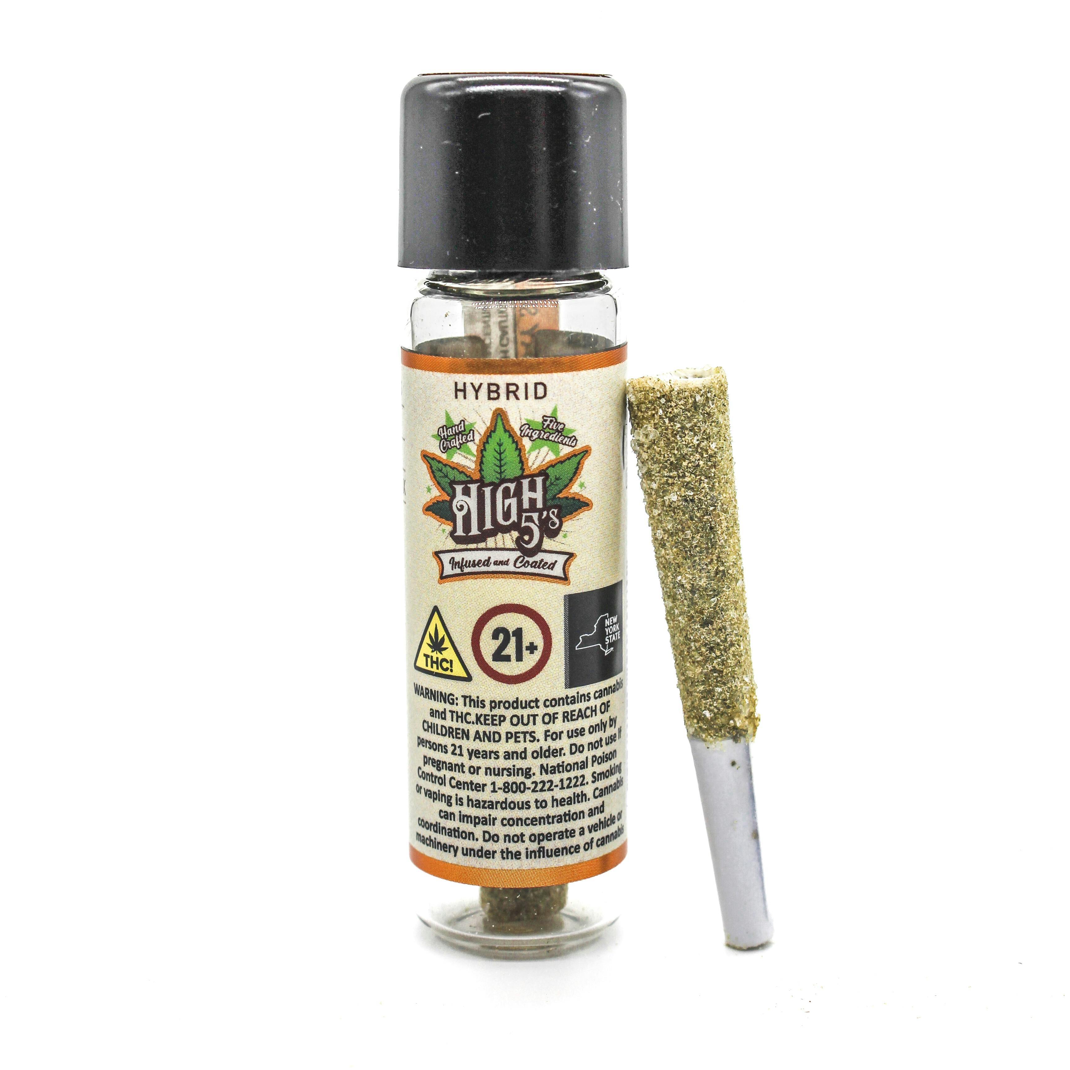 High 5's Hybrid | Star Fruit X Grape Crush X 24K Gold | 5X INFUSED | 0.8g  Single - Stoops Cannabis Dispensary in NYC Cannabis Dispensary in NY