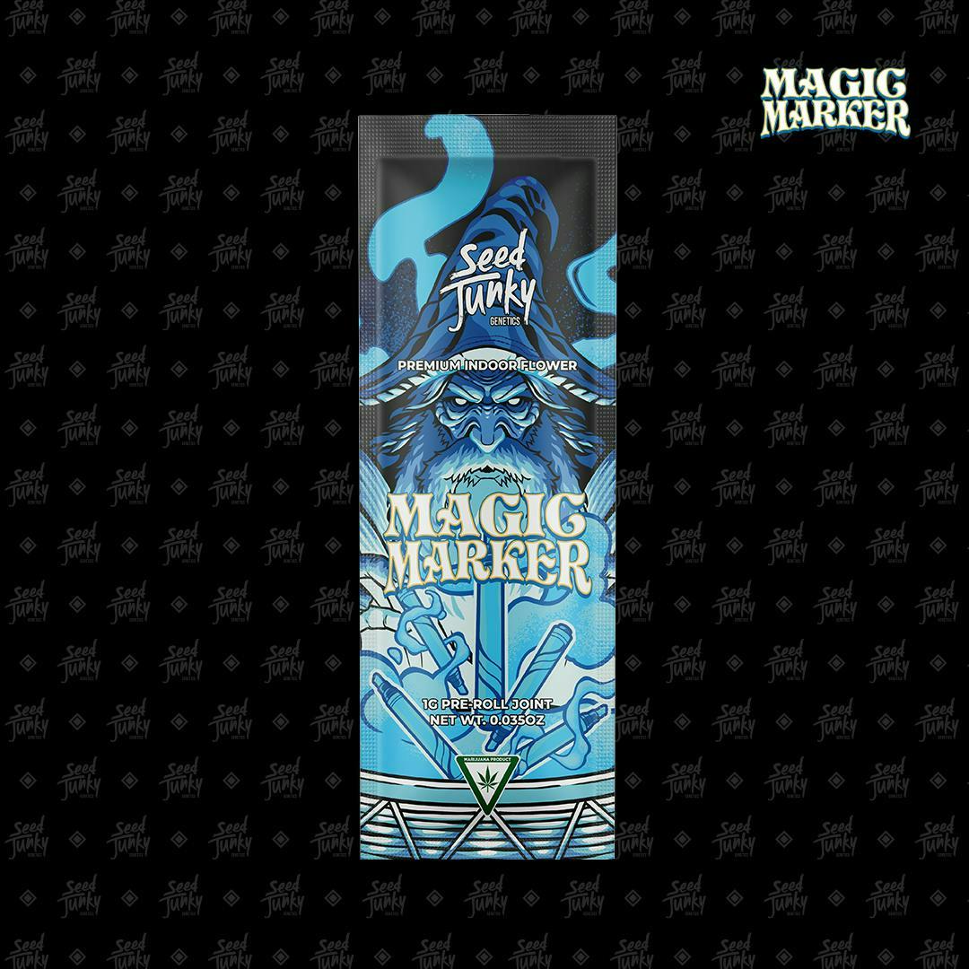 Seed Junky - 1g Preroll - Magic Marker