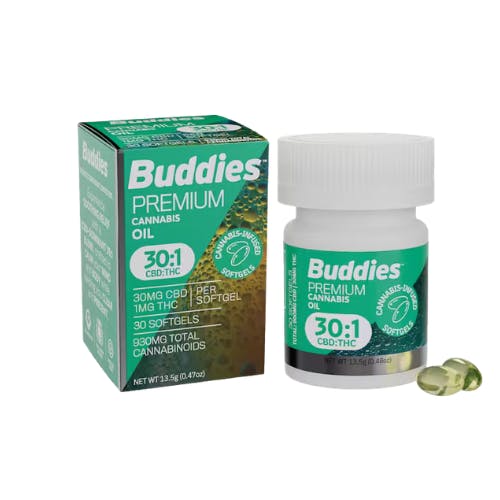 30:1 CBD:THC 30CT 930MG