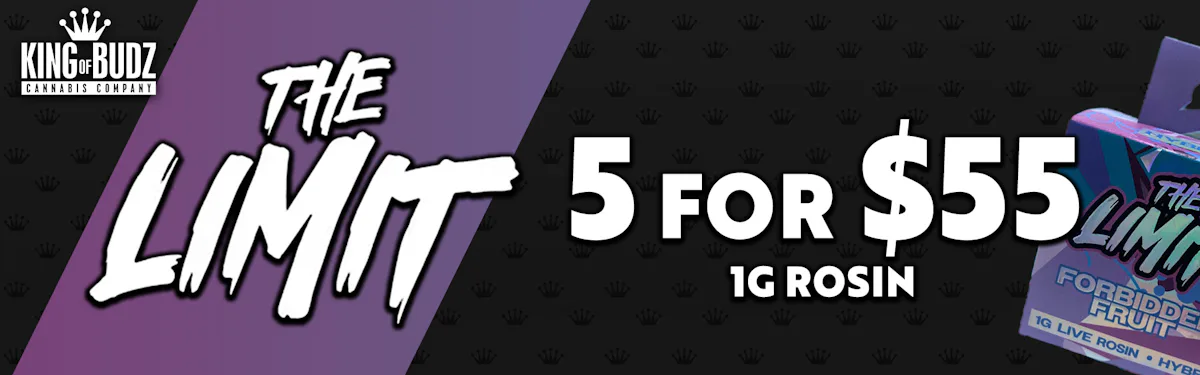 The Limit 1g Rosin 5/$55