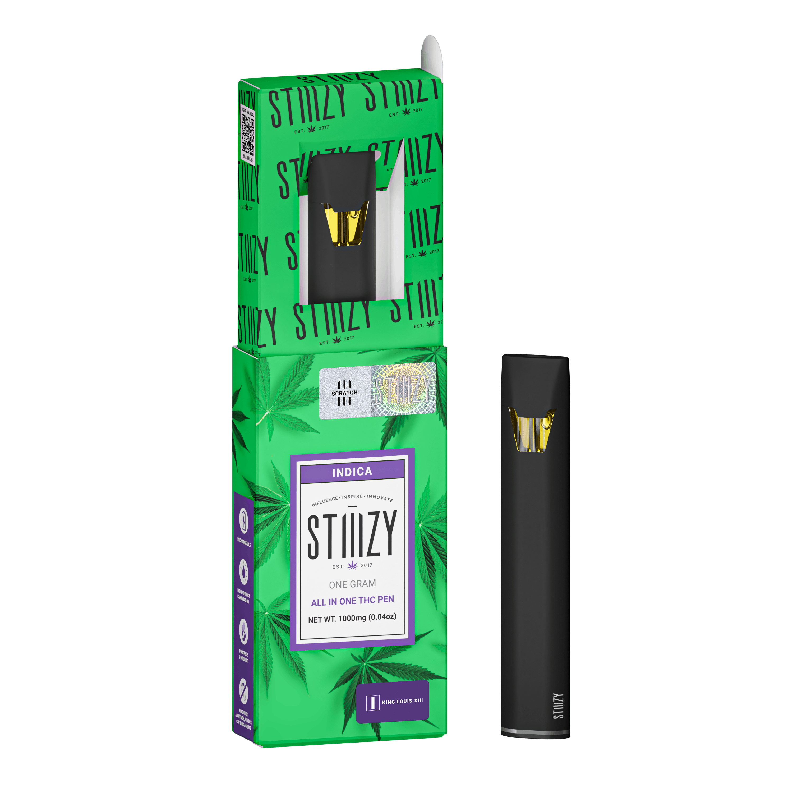 Stiiizy | King Louis XIII | Disposable Vape | 1g
