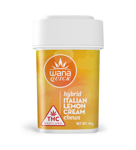 Quick Italian Lemon Cream Hybrid Chews [10 pack] | 100mg-active