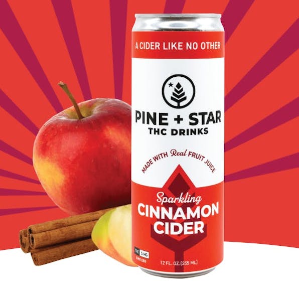Cinnamon Sparkling Cider - 5mg - Pine and Star