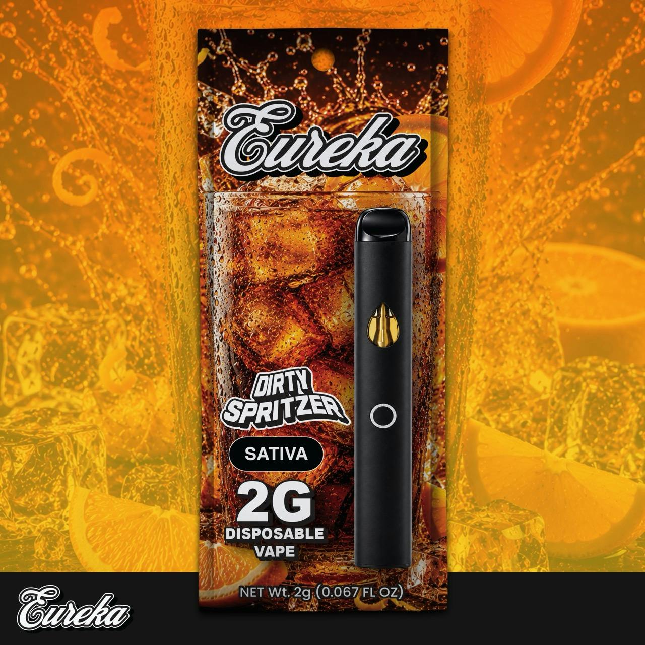 Eureka - Disposable Vape - (2g) - Sativa - **DIRTY SPRITZER** (2/$24)