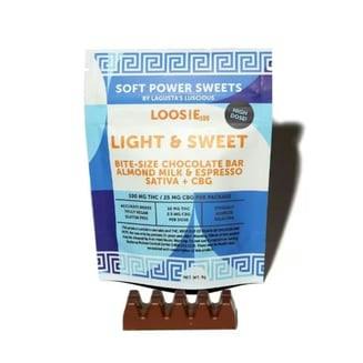 Soft Power Sweets Edible Chocolate Light & Sweet Sativa + CBG