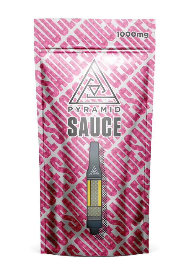 Pyramid Sauce Cart Kushberry 1g (indica, cartridges)