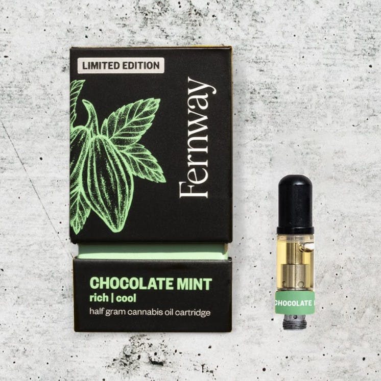 Chocolate Mint Cartridge | 0.5g .5g Vaporizers | Fernway |