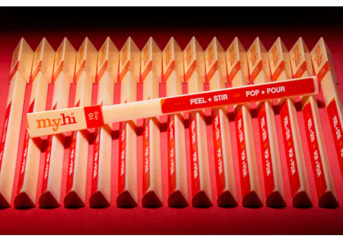 MyHi | Simply Flavorless | THC Infused Drink Mix | 10mg Stir Sticks | 10pk-4