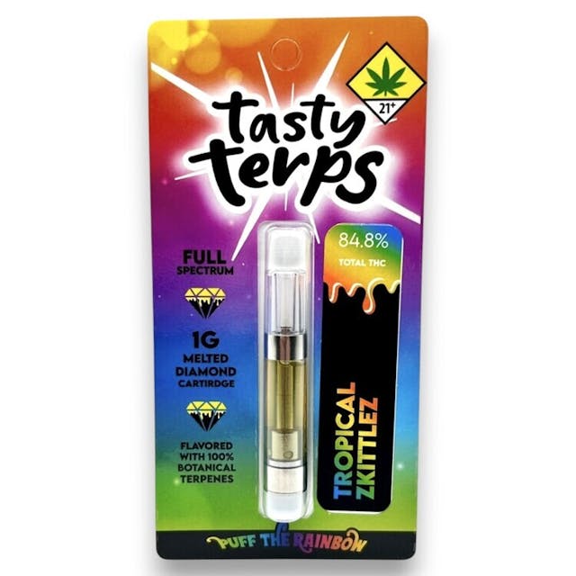 Tasty Terps - TC CART 1g - Tropical Zkittlez - 1g