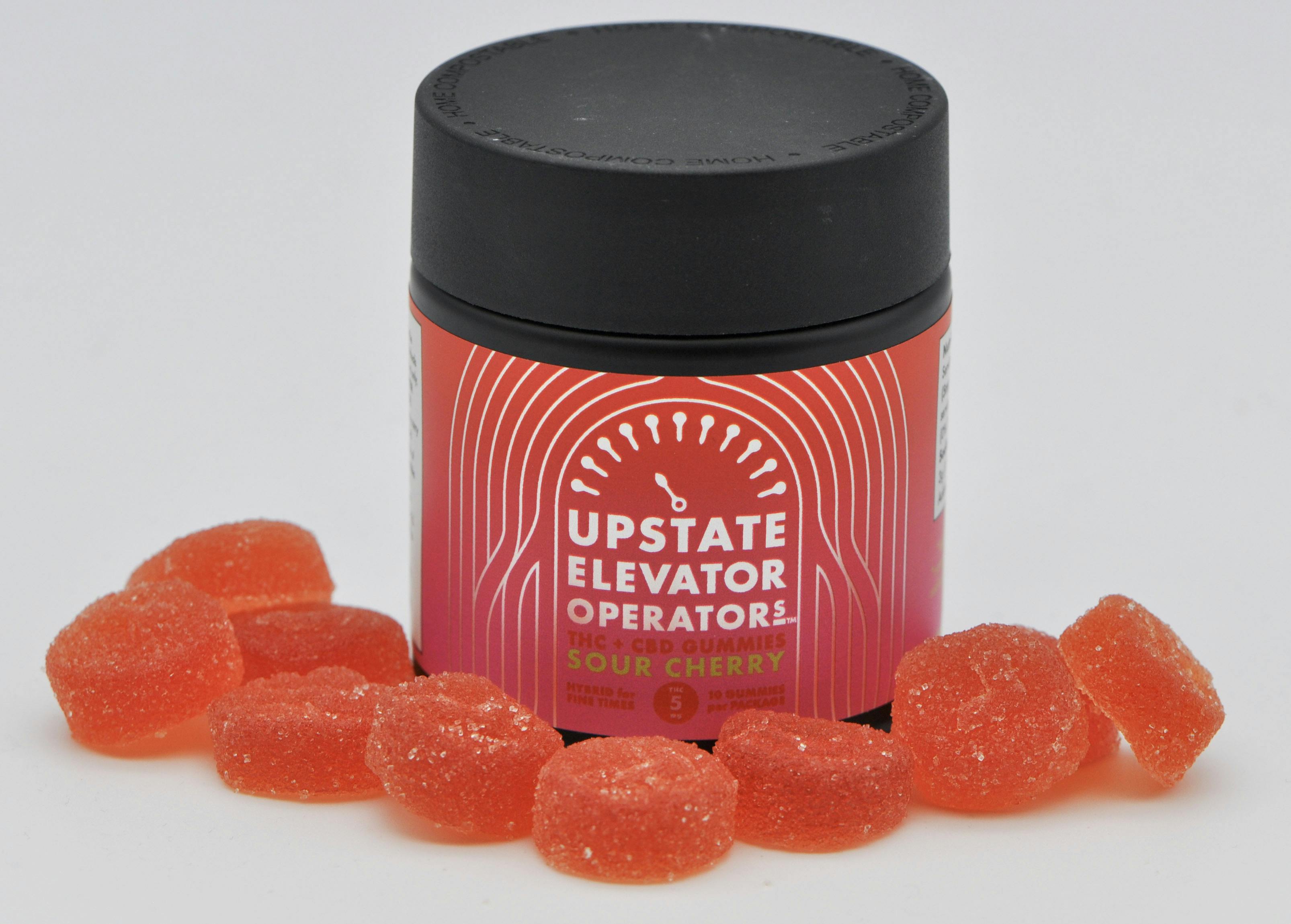 image of Sour Cherry Gummies | 50mg THC + CBD