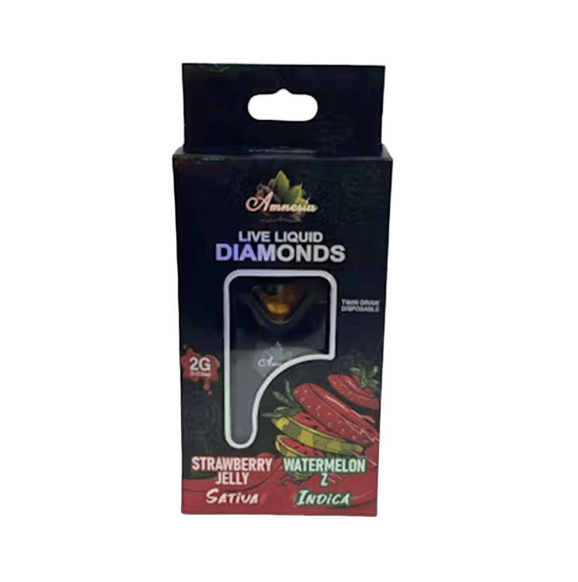 Amnesia Switch 2g Liquid Diamond Disposable Strawberry Jelly x Watermelon Z