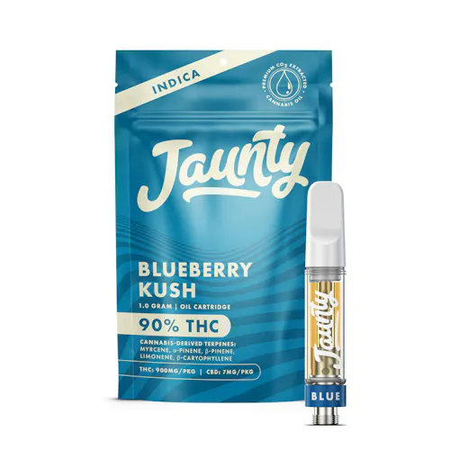 Jaunty – 510 Cartridge – Blueberry Kush – 1g-1