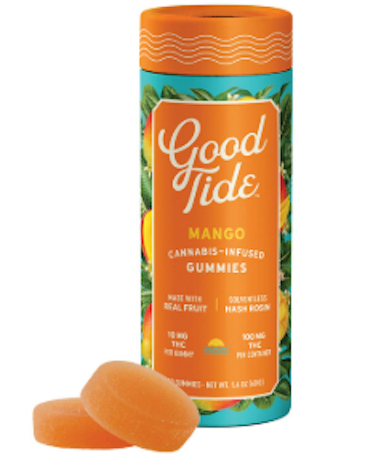 Photo of Good Tide | Mango 10pk Gummy | 100mg