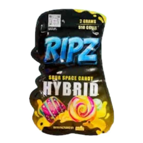 Ripz Sour Space Candy Cartridge Rec-active