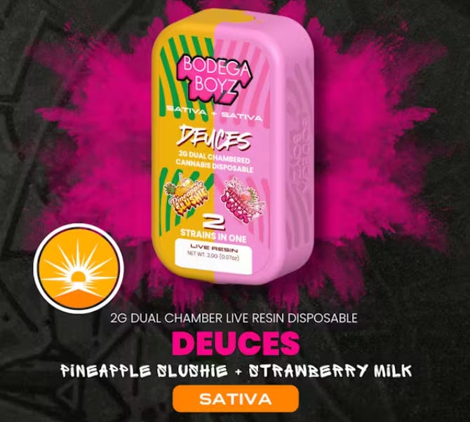 Bodega Boyz | Pineapple Slushie x Strawberry Milk | Live Resin AIO | 2g