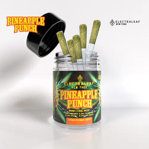 Pineapple Punch | Pre-Rolls | 5pk | 2.5g-active