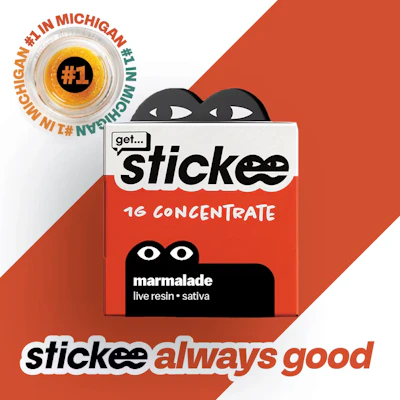 Stickee - 1g Live Resin - Marmalade - CONCENTRATES by Stickee at King of Budz