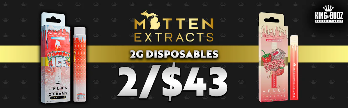Mitten Extract 2G Disposable  2/$43