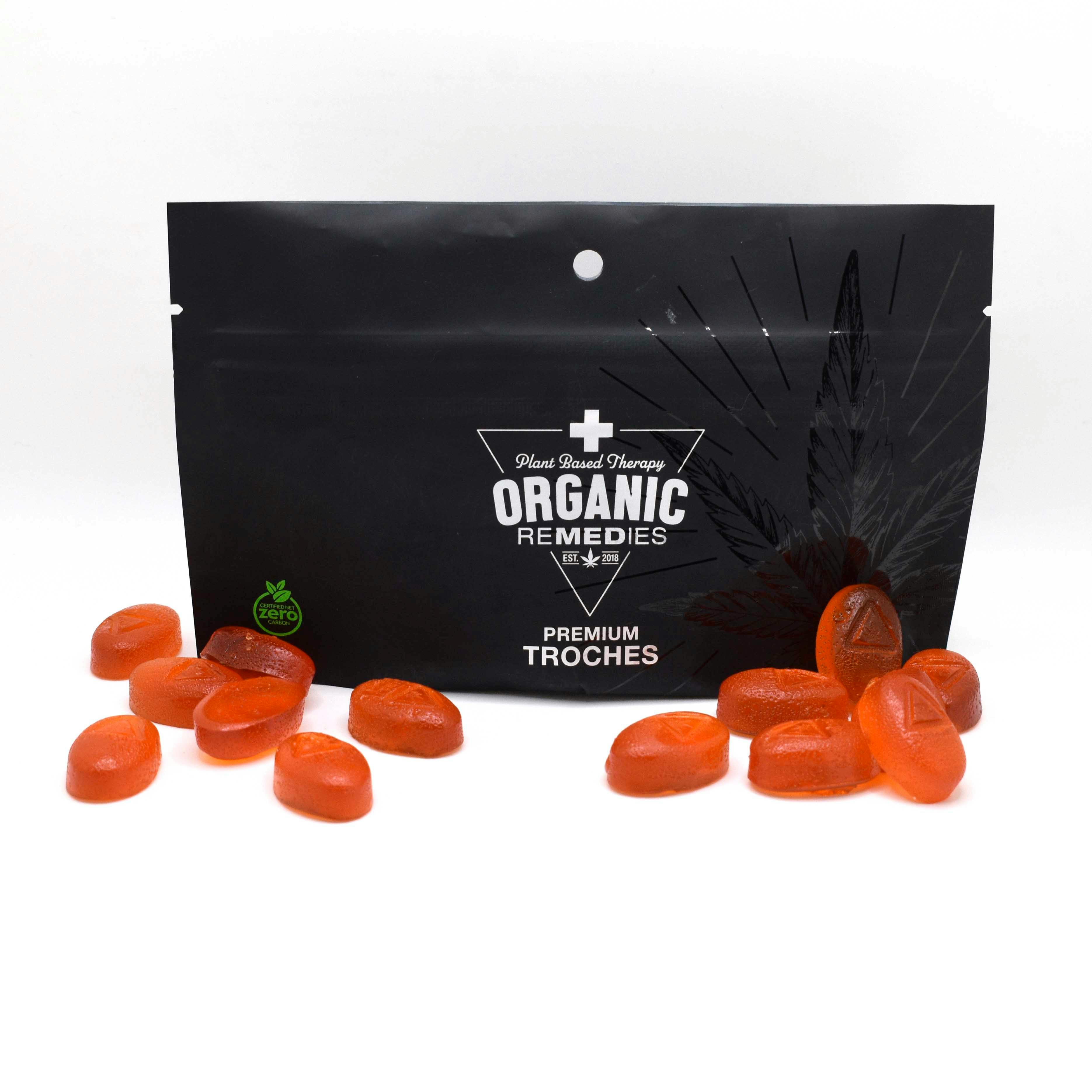 Raz Lemonade Live Resin Troches | 50mg/15pk (750mg THC) | Liberty