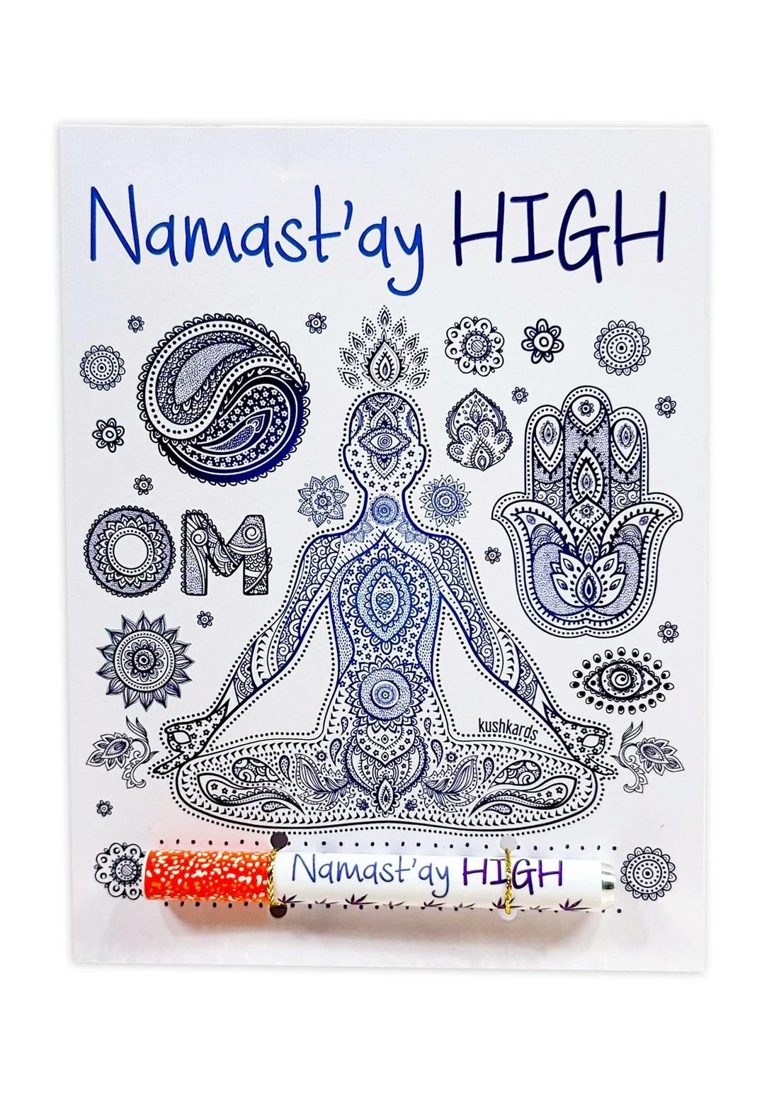 KushKards | Namast'ay High | One Hitter Cards