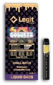 Product: Legit Labs | Cured Resin Disposable - 1g - Gogurtz