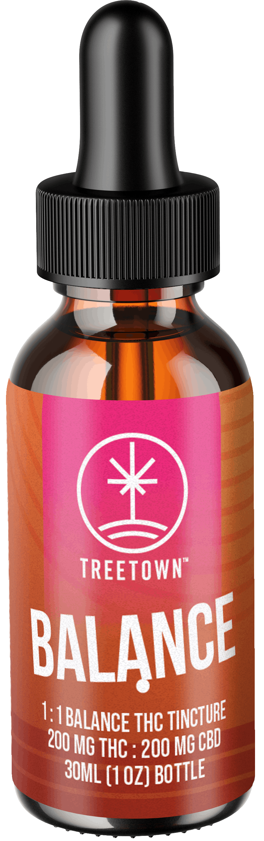 Product: 1:1 Balance | 200mg THC x 200mg CBD | TreeTown