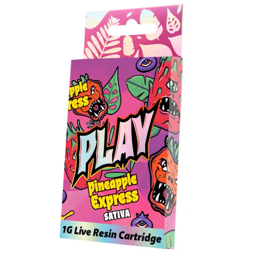 Play Pineapple Express Live Resin Infused Cartridge Rec-1