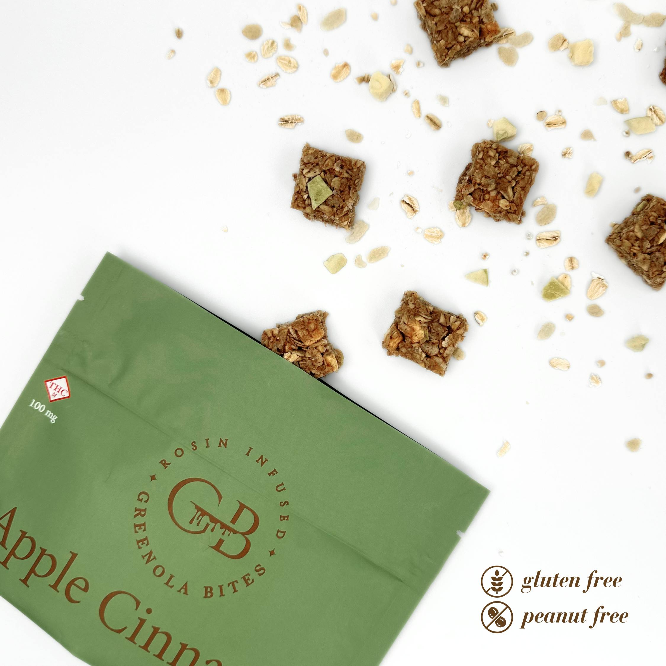 Photo of Apple Cinnamon Greenola Bites | Rosin Infused