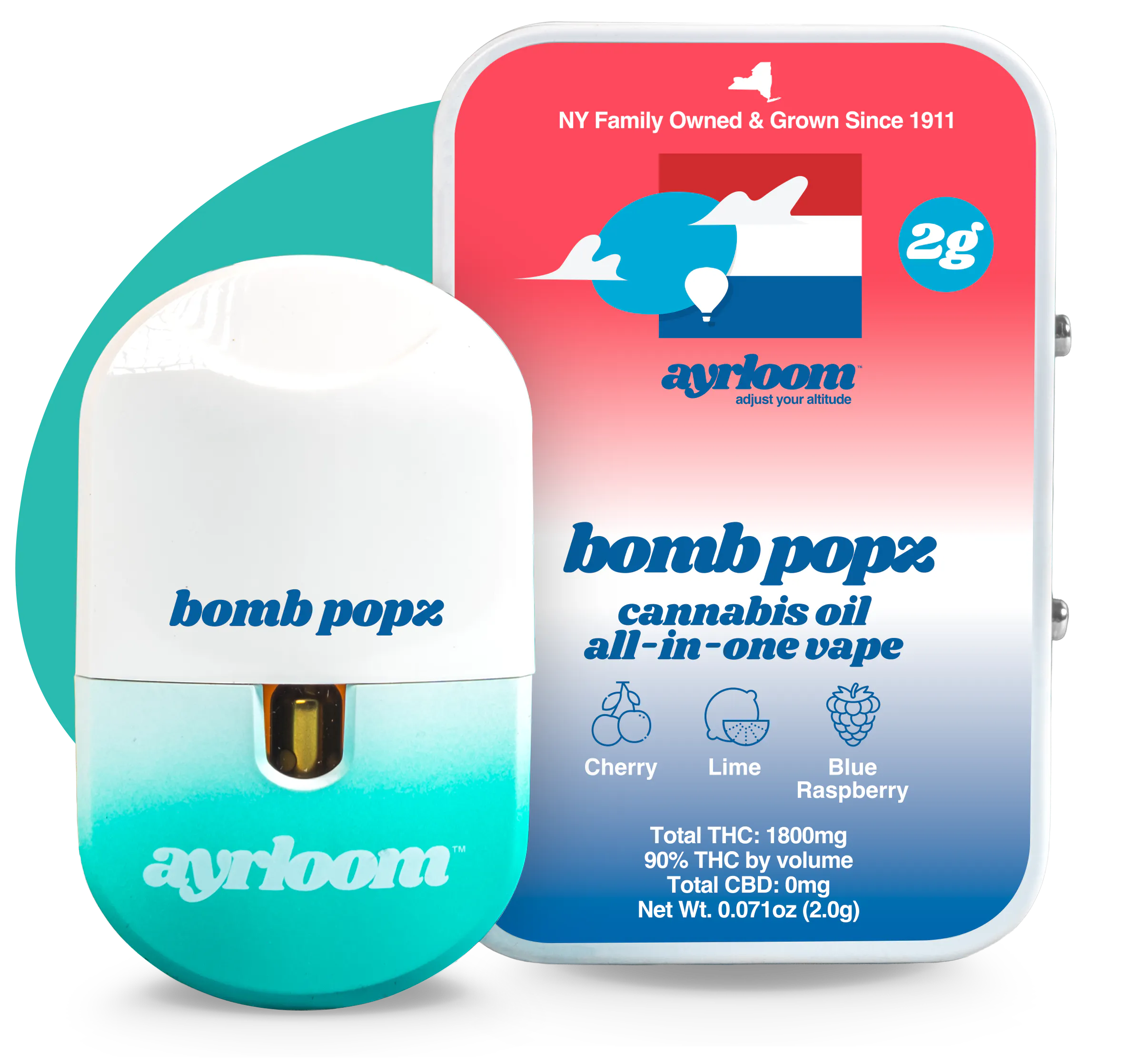 ayrloom | Bomb Popz | AIO | 2g | Canterra