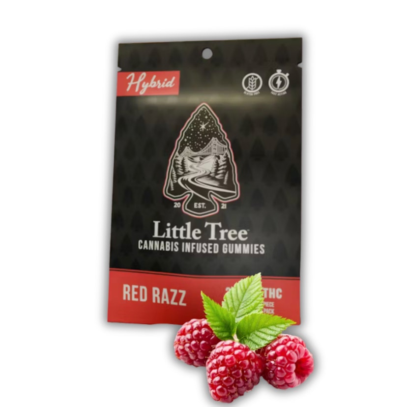 Little Tree | 200mg THC Gummies | Red Razz