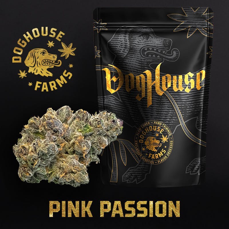 DogHouse Farms DOG HOUSE | PINK PASSION | A BUDS | BULK | SATIVA — FLOWER