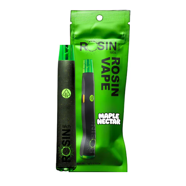 Rosin Tech Labs Rosin Vape Maple Nectar 1g (indica, live rosin disposable)